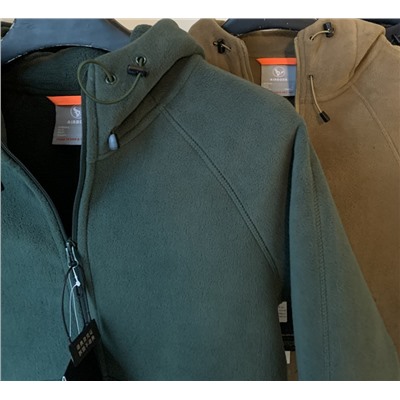 Плотная двухсторонняя флисовая мужская куртка