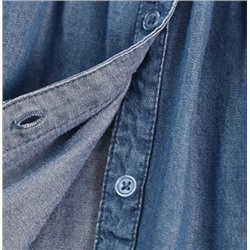 Женское джинсовое платье