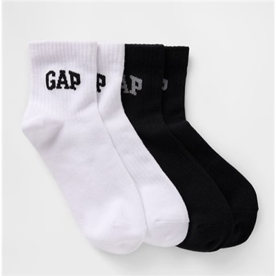 Studio Quarter Crew Socks (2-Pack)
