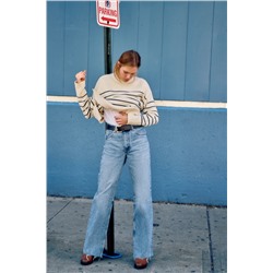 JEANS TRF WIDE LEG
