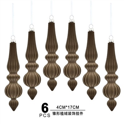 Очень красивые бархатные елочные игрушки