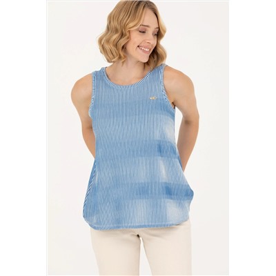 Kadın Saks Tişört