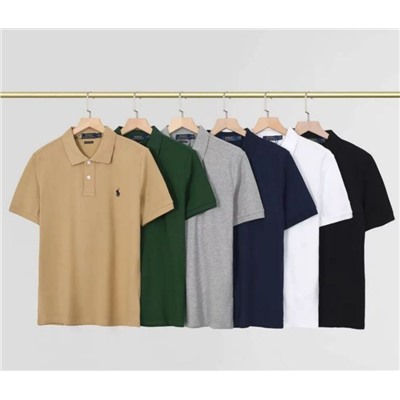 Мужская поло-рубашка прямого кроя из хлопка пике  РАЛЬ*Ф Л