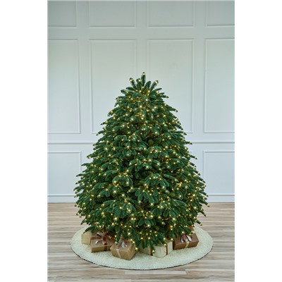 Ель искусственная Датская с лампочками 1,75 м