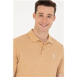 Erkek Camel Polo Yaka Tişört