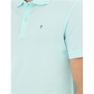 Su Yeşili Slim Fit Basic Tişört