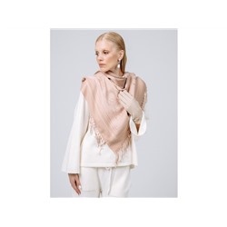 Платок Lanotti двухсторонний Сердце природы бежевый/№55