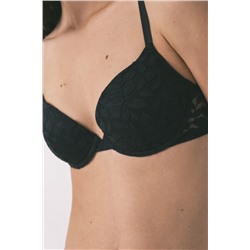 Sujetador clásico BEAUTIFUL relleno encaje negro