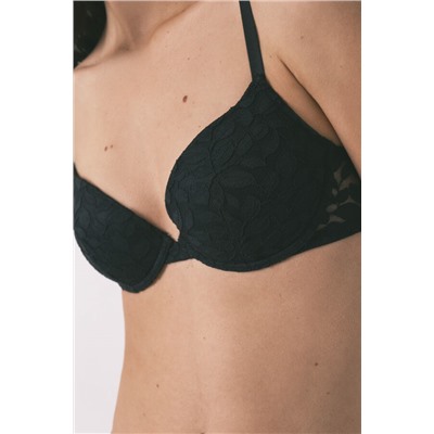 Sujetador clásico BEAUTIFUL relleno encaje negro