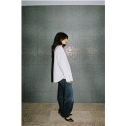 POPLIN SHIRT WITH POCKET