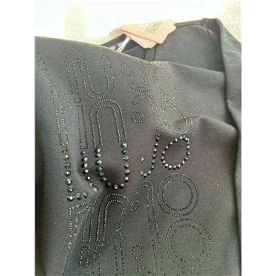 Женская толстовка со стразами