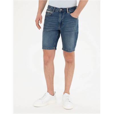 Mavi Slim Fit Jean Şort
