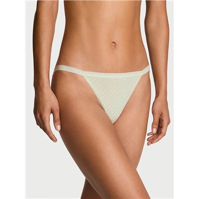 Victoria's Secret Stretch Cotton String Bikini Panty