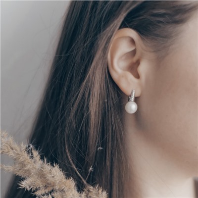 Серьги серебро 28444S1