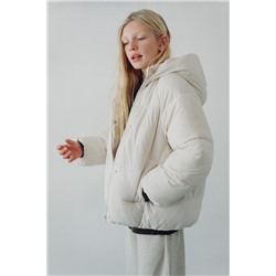 HOODED PADDED JACKET
