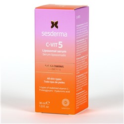 S*sd*rma C-Vit 5 Liposomal Serum 30ml REGALO Minitalla C vit Radiance