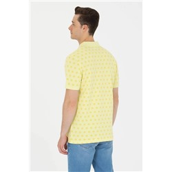 Erkek Açık Sarı Polo Yaka Tişört