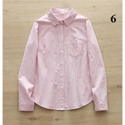 Хлопковая женская рубашка