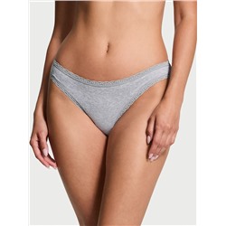 The Lacie Lace-Waist Bikini Panty
