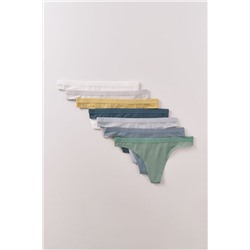 Pack 7 tangas super soft logo