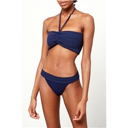Sujetador de biquini Smock Azul marino