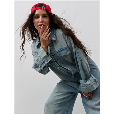 Комбинезон джинсовый брючный ZADUMOV №4