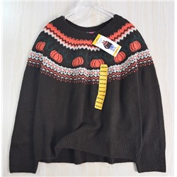 Мягкий и бархатистый вязаный свитер из окрашенной пряжи