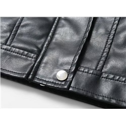 Красивые кожаные куртки в мотоциклетном 🏍️ стиле с карманами и воротником- стойкой ✔️ текстура мягкая и нежная✔️ экспортная фабрика✔️