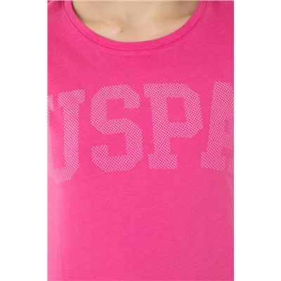Kadın Fuşya Basic Tişört
