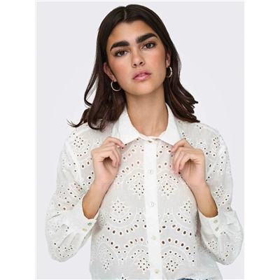 Женская ажурная свободная рубашка , экспорт (4 цвета) ОНЛ*И