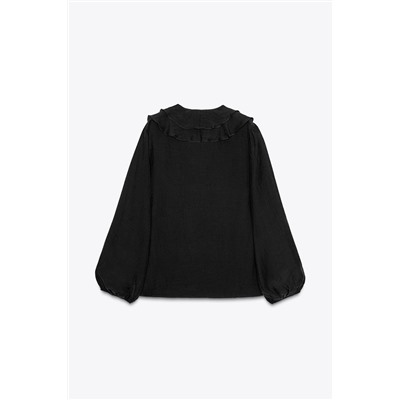 ZW COLLECTION RUFFLED SHIRT