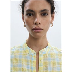 Vestido lazo cuadros