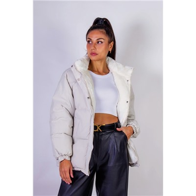 Куртка на меху с капюшоном Евро-зима  арт.506