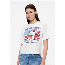 Gap × Disney Minnie Mouse Shrunken Graphic T-Shirt