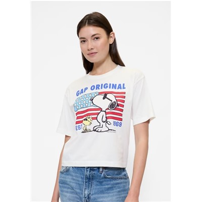 Gap × Disney Minnie Mouse Shrunken Graphic T-Shirt