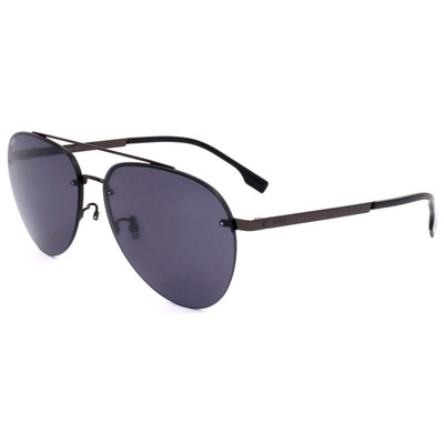 Hugo Boss  Men's Black Aviator Sunglasses