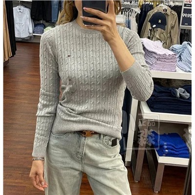 Женский повседневный трикотажный свитер ТОММИ ХИЛФИГЕ*Р