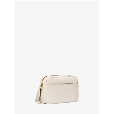 Michael Kors Outlet Jet Set Travel Medium Leather Messenger Bag