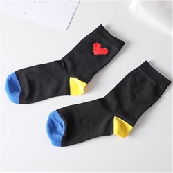 Женские весенне-летние носки с мультяшным рисунком, 2 пары