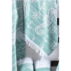 Mariva home Havlu Peştemal, Plaj Havlusu, Banyo Havlusu, Midye Desen