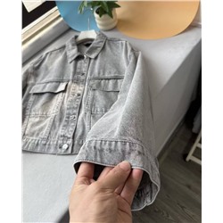 Женская джинсовая куртка с широкими рукавами АРМАН*И