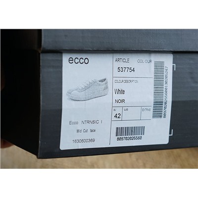 Мужские кожаные кеды  ЭКК*О