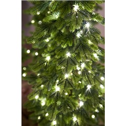 Ель искусственная литая с лампочками Королева Тянь Шаня 2,1 м