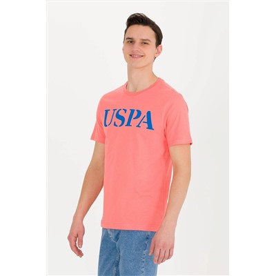 Erkek Somon Basic Bisiklet Yaka Tişört