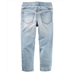 Pull-On Knit-Like Denim