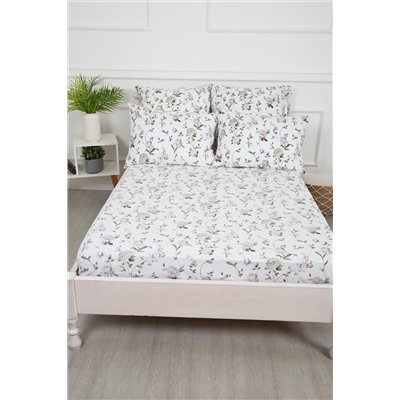 Простыня поплин Пиония