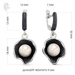 Серьги серебро 52270S1B