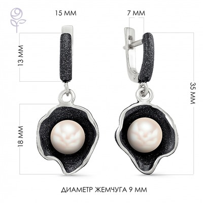 Серьги серебро 52270S1B