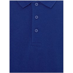 Cobalt Short Sleeve School Polo Shirts 2 Pack