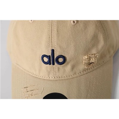 Бейсболка унисекс с потёртостями АЛ*О